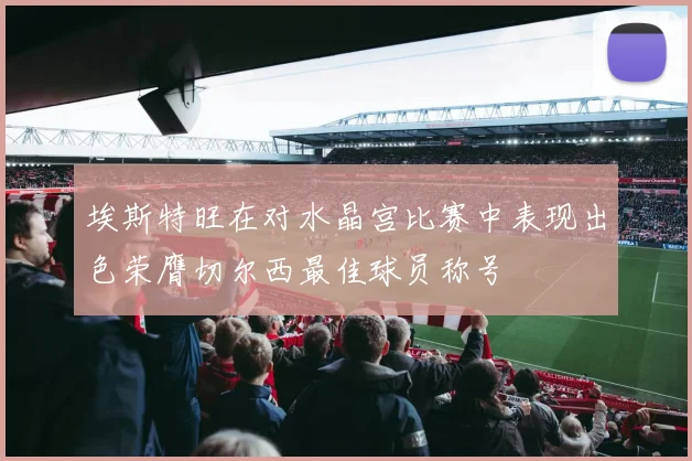 埃斯特旺在对水晶宫比赛中表现出色荣膺切尔西最佳球员称号